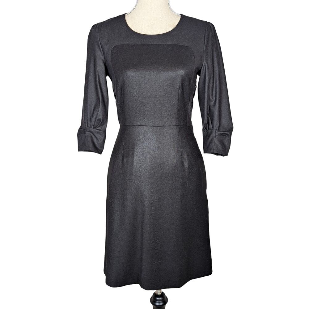 See By Chloe Black Wool Sheath Dress 4 Minimalist Quiet Luxury Career